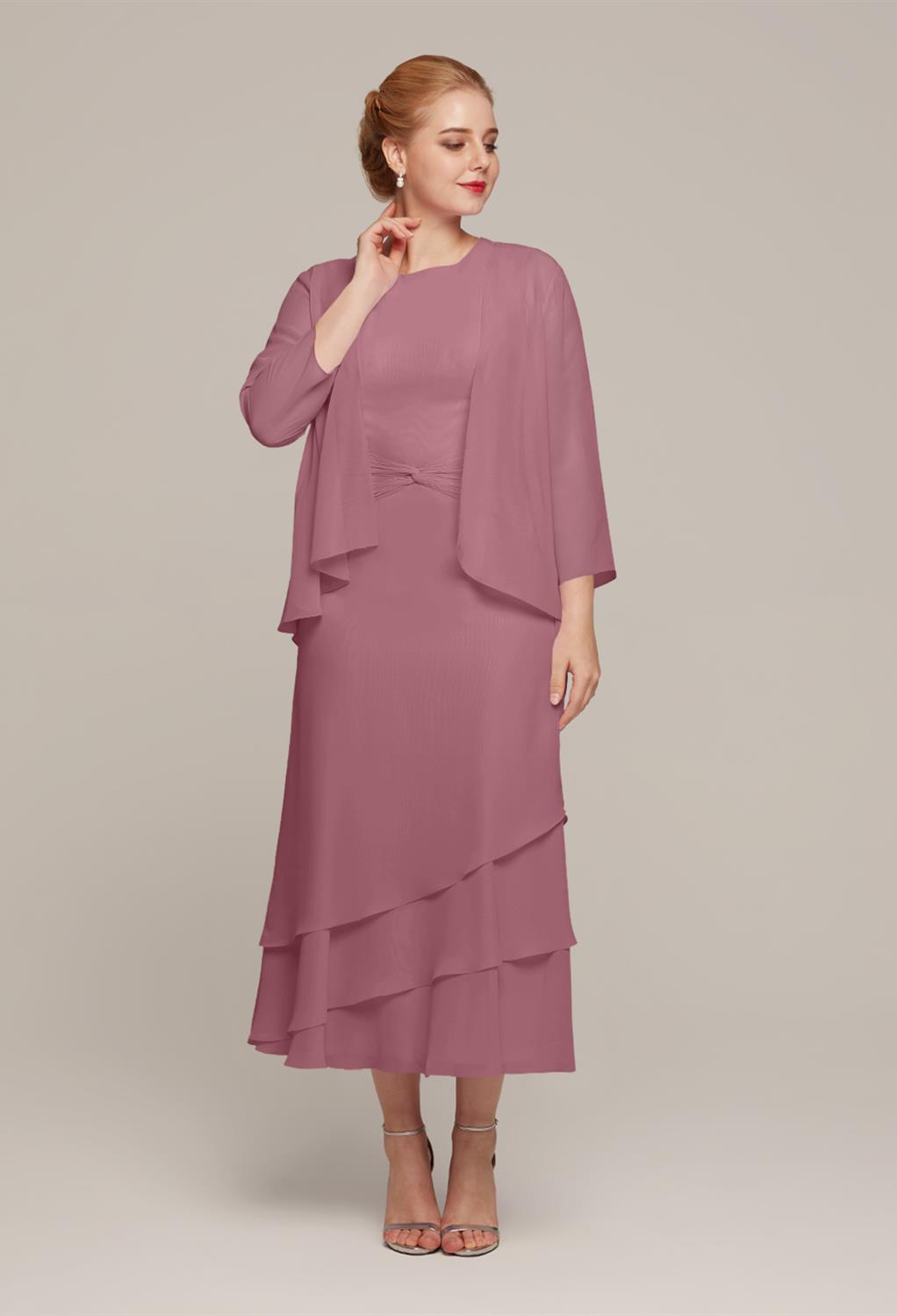 AW Babette Desert Rose  Mother of the Bride Dresses