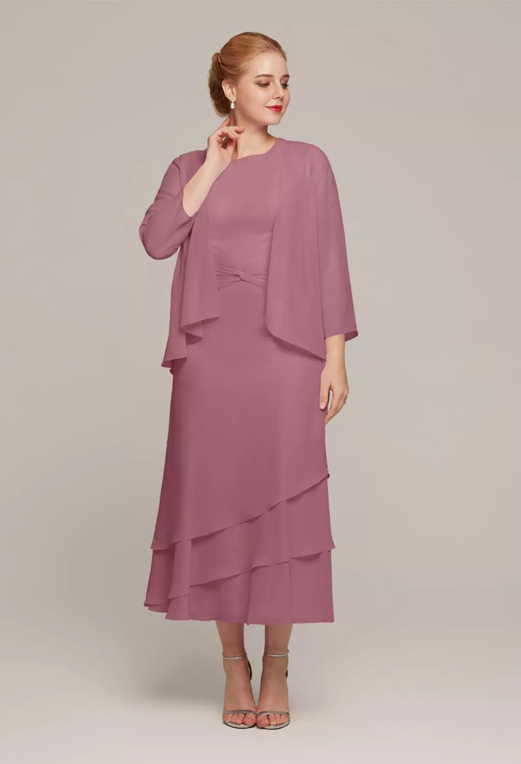 AW Babette Desert Rose  Mother of the Bride Dresses