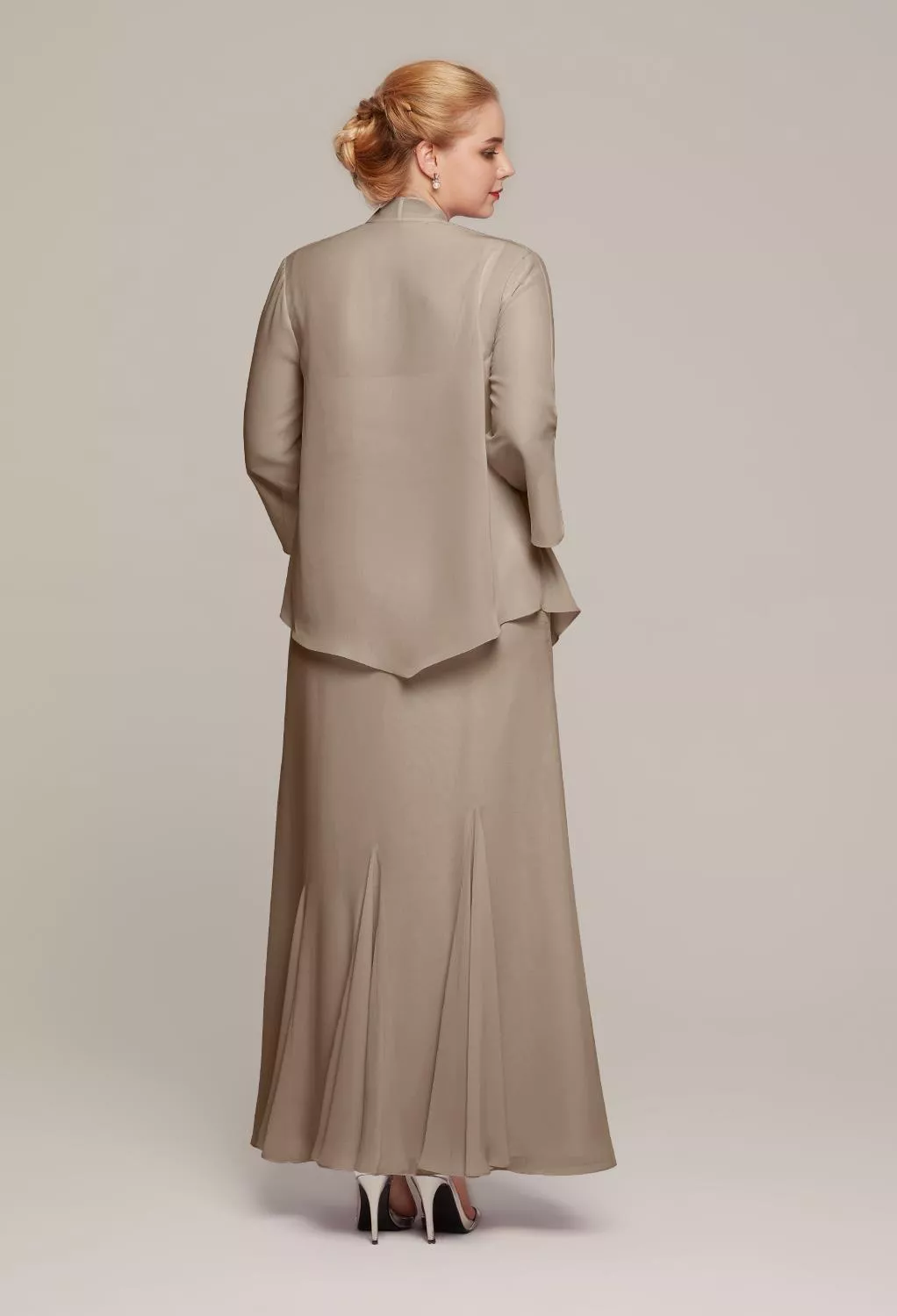 AW Ricarda Taupe  Mother of the Bride Dresses