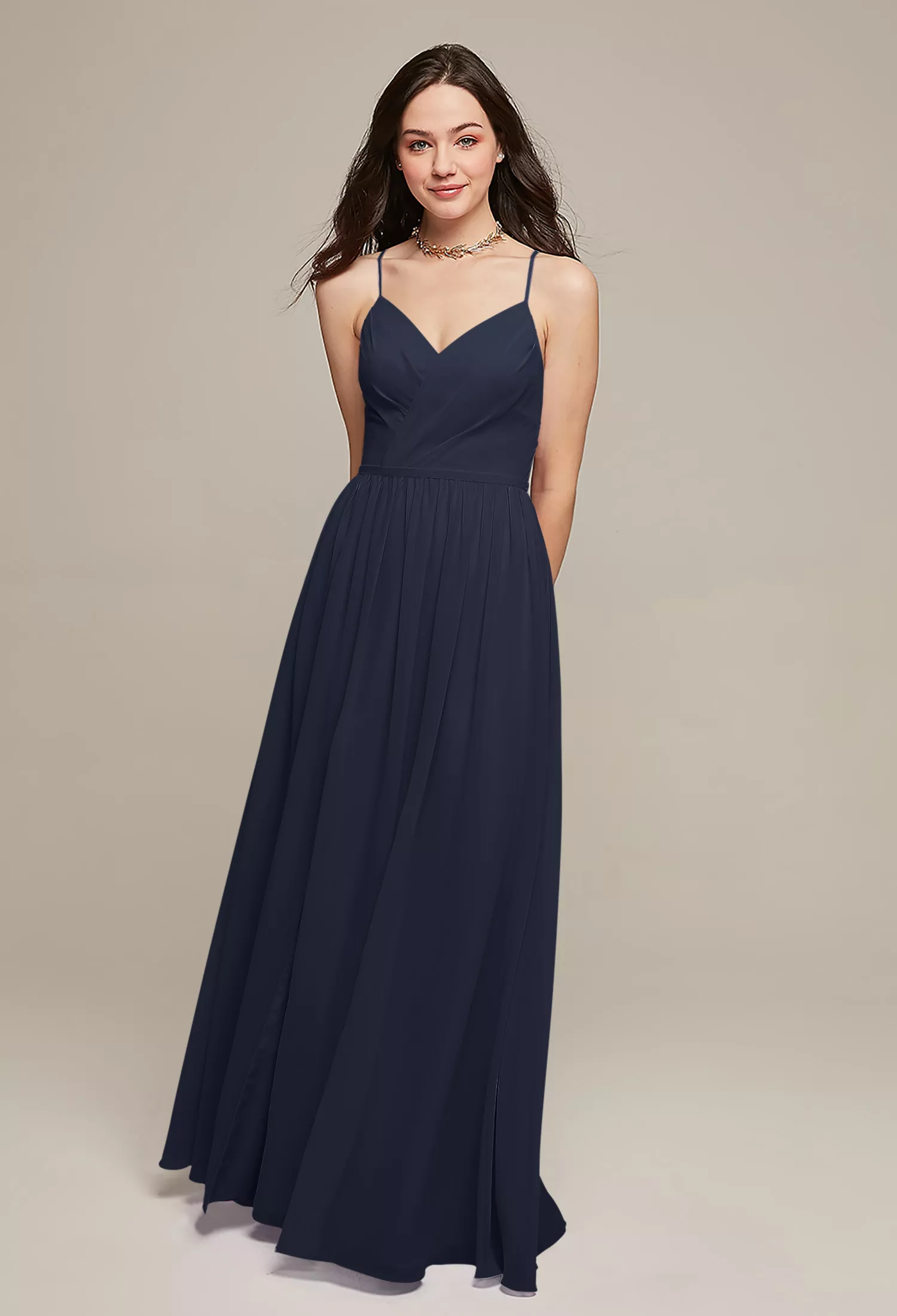 AW Wilfreda Dark Navy  Maternity Bridesmaid Dresses