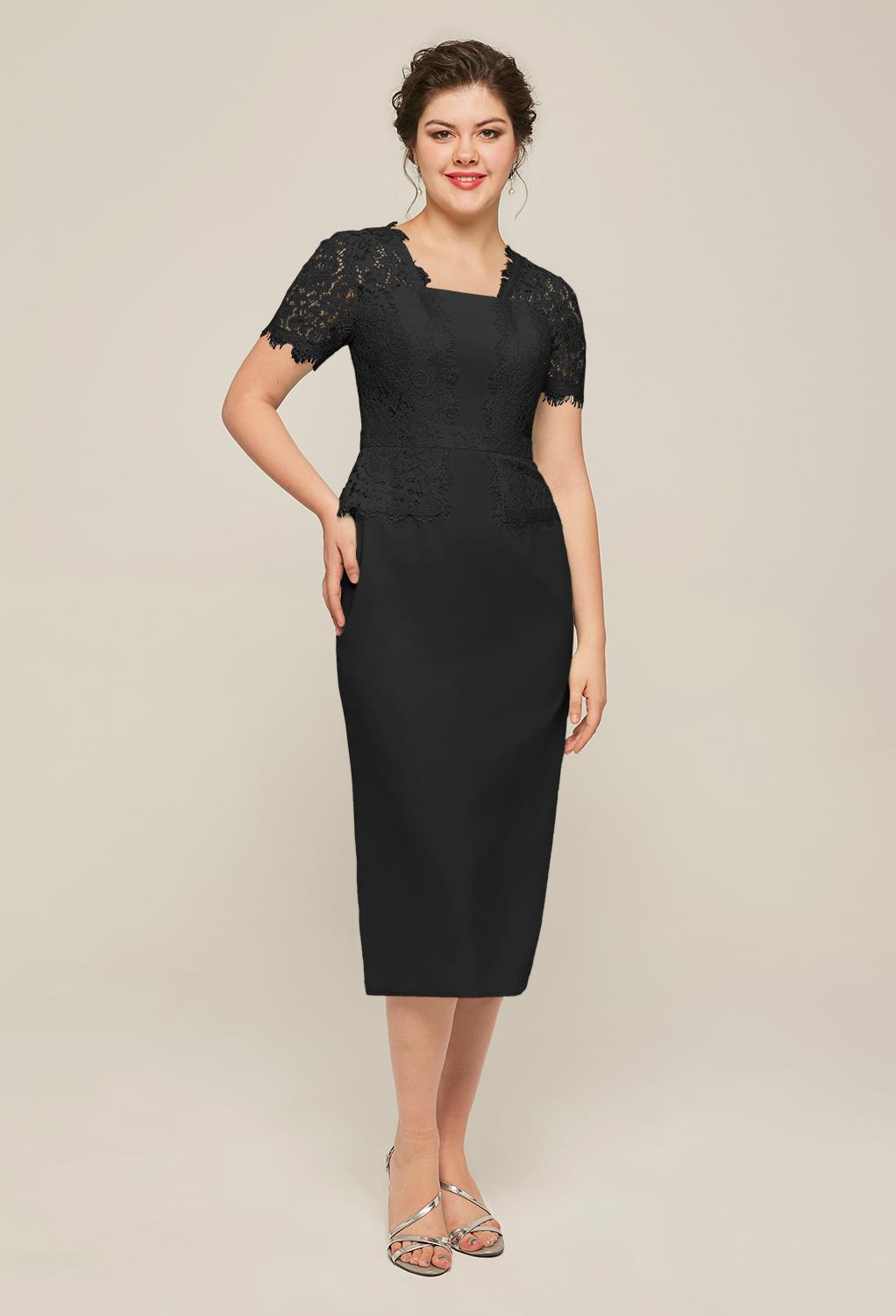 AW Zenia Black  Spring Mother of The Bride Dresses