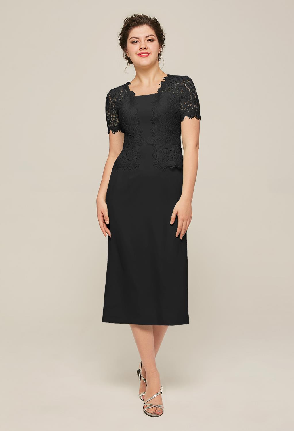 AW Zenia Black  Spring Mother of The Bride Dresses