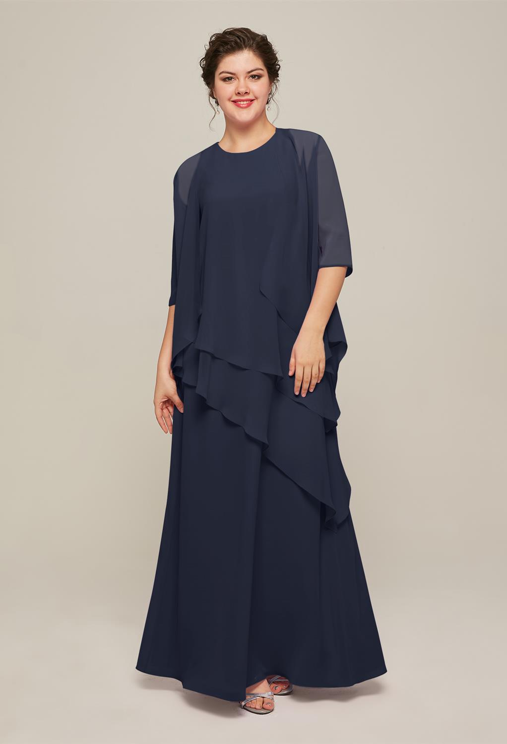 AW Adalia Dark Navy  Mother of the Bride Dresses