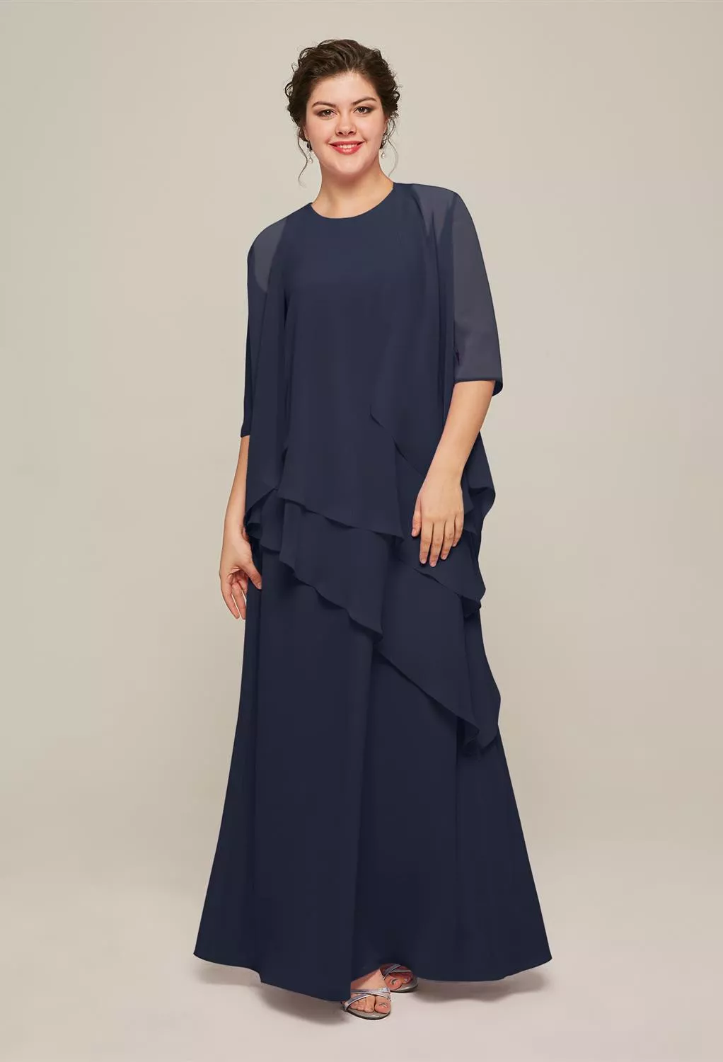 AW Adalia Dark Navy  Mother of the Bride Dresses