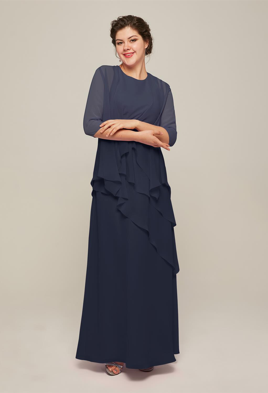 AW Adalia Dark Navy  Mother of the Bride Dresses