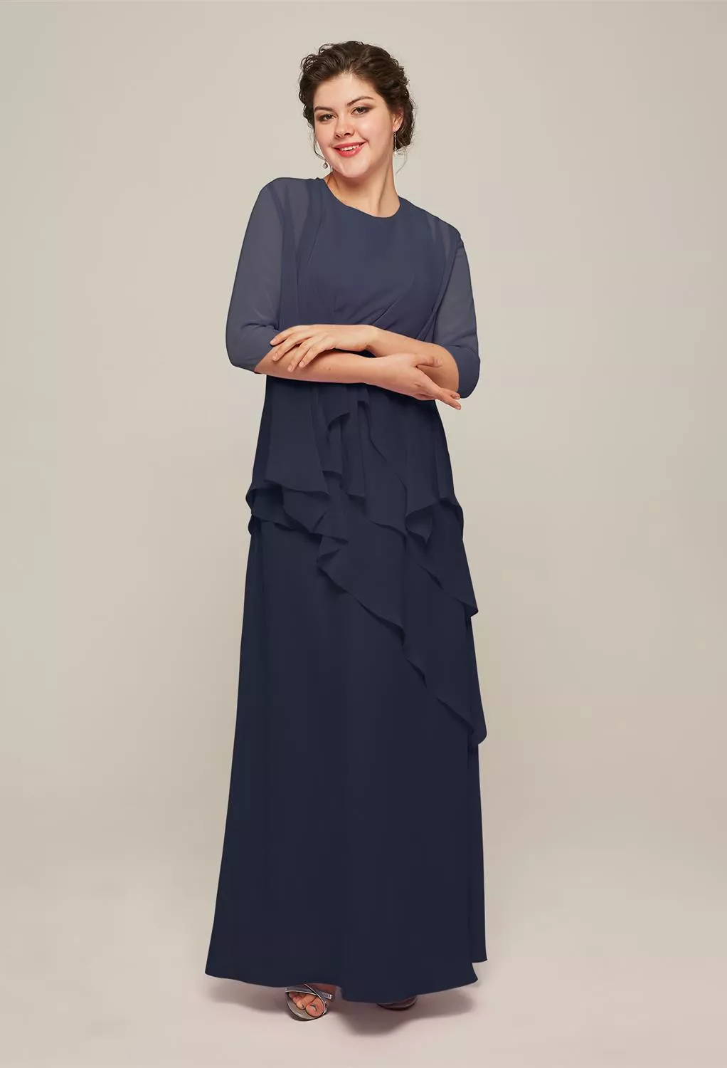 AW Adalia Dark Navy  Mother of the Bride Dresses