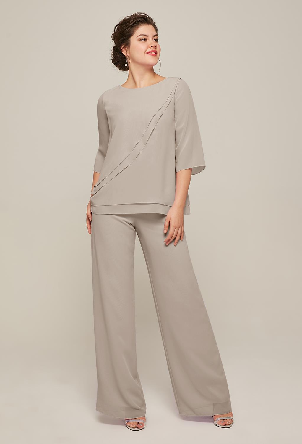 AW Allison Taupe  Mother of the Bride Dresses