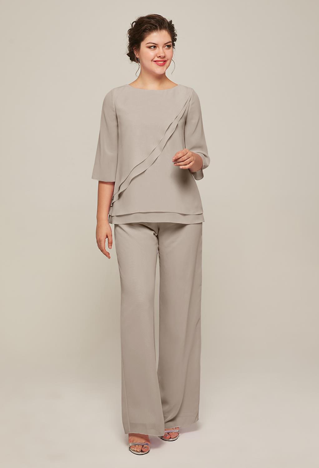 AW Allison Taupe  Mother of the Bride Dresses
