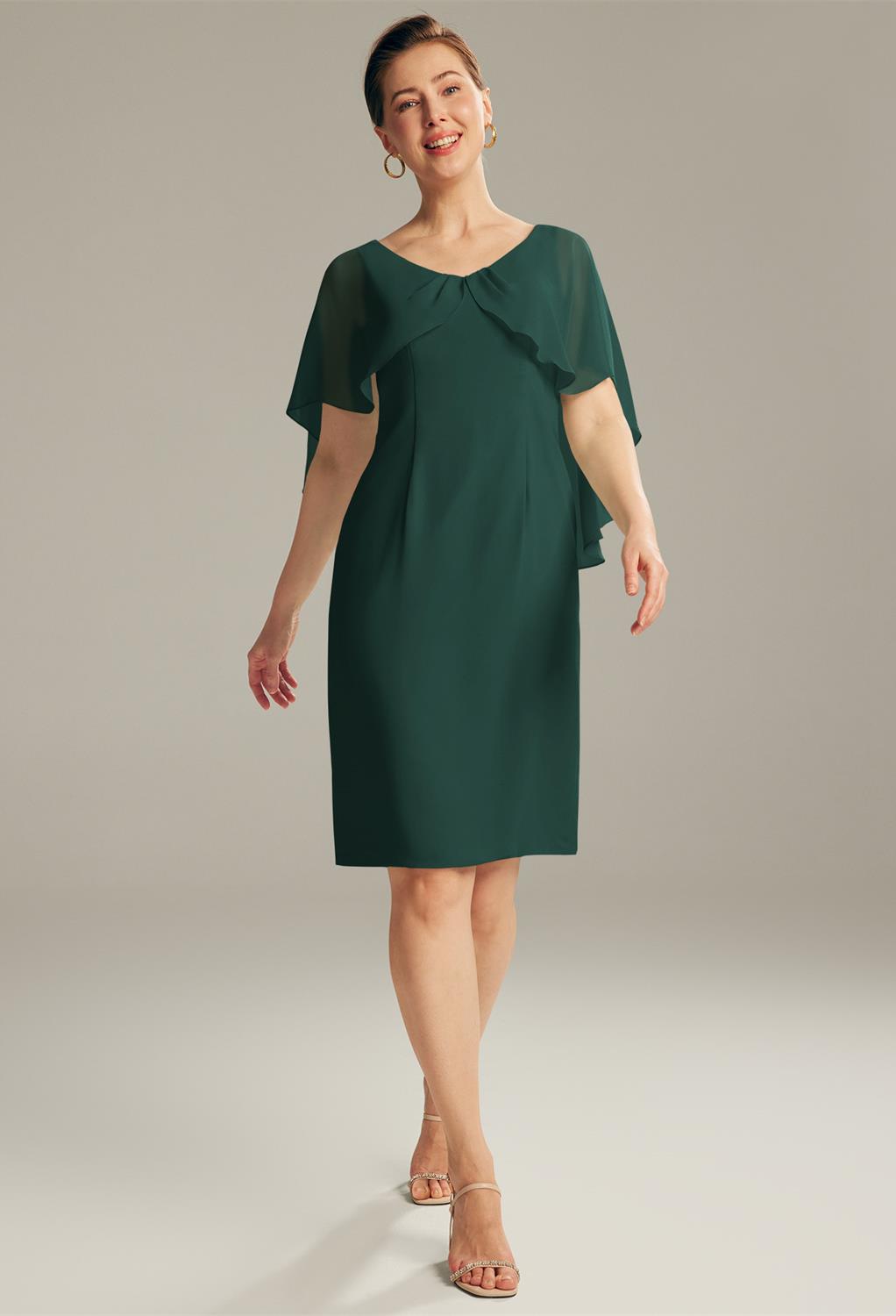 AW Sookie Dark Emerald  Spring Mother of The Bride Dresses