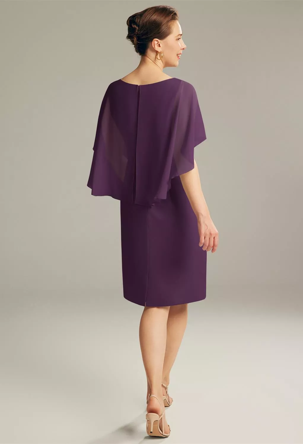 AW Sookie Grape  Spring Mother of The Bride Dresses