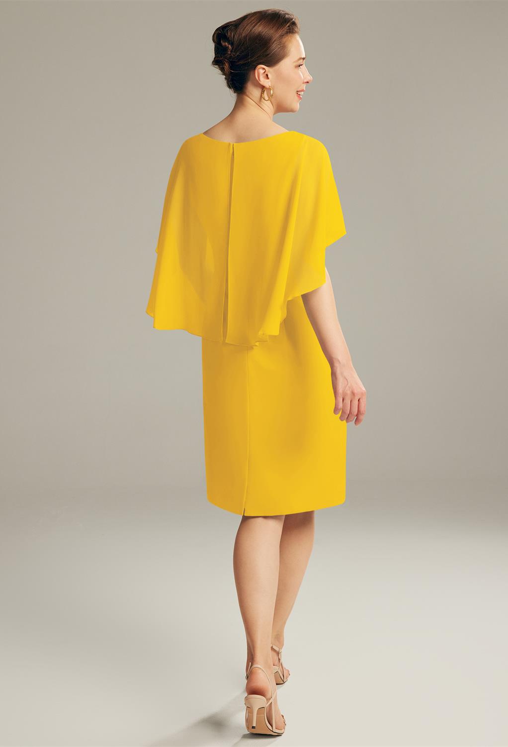 AW Sookie Mustard Yellow  Spring Mother of The Bride Dresses