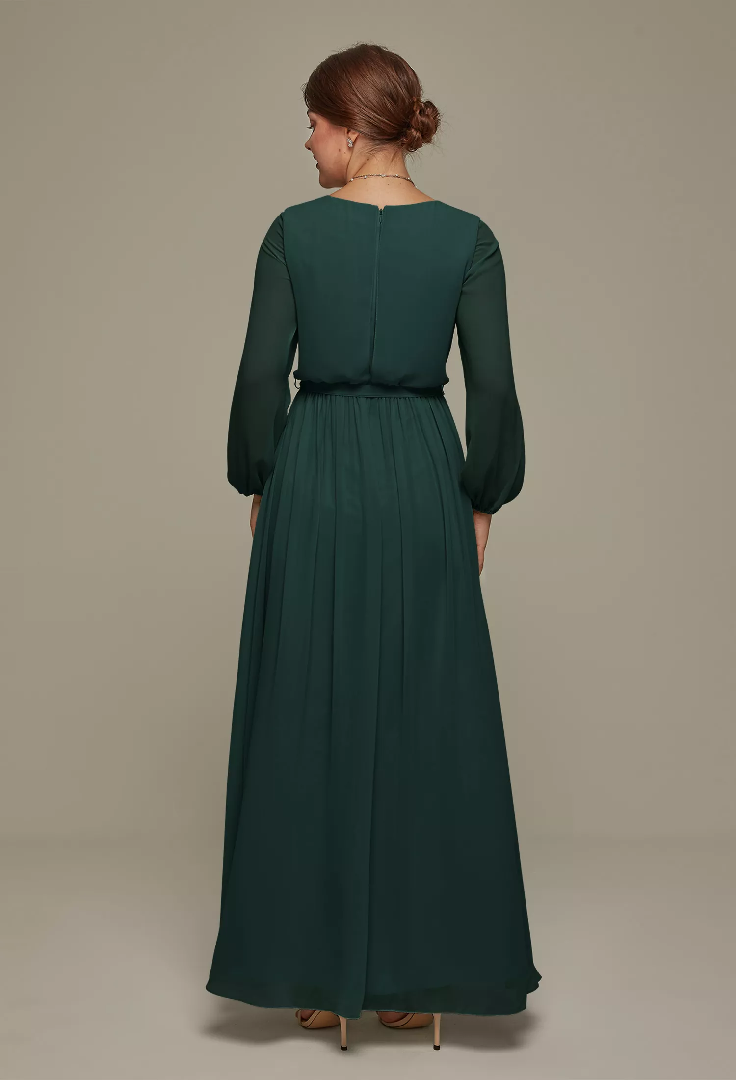 AW Diyan Dark Emerald  Maternity Bridesmaid Dresses