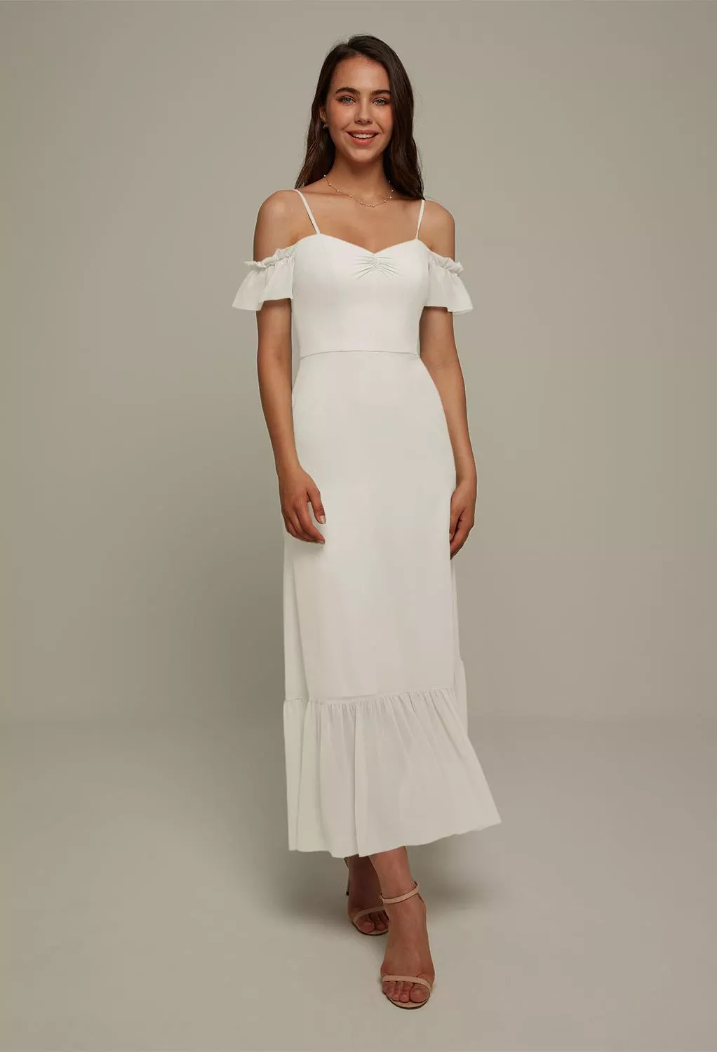 AW Elma Ivory  Summer Wedding Guest Dresses