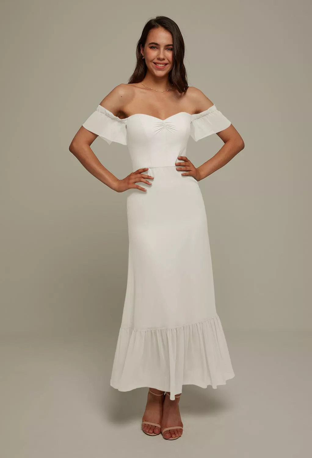 AW Elma Ivory  Summer Wedding Guest Dresses