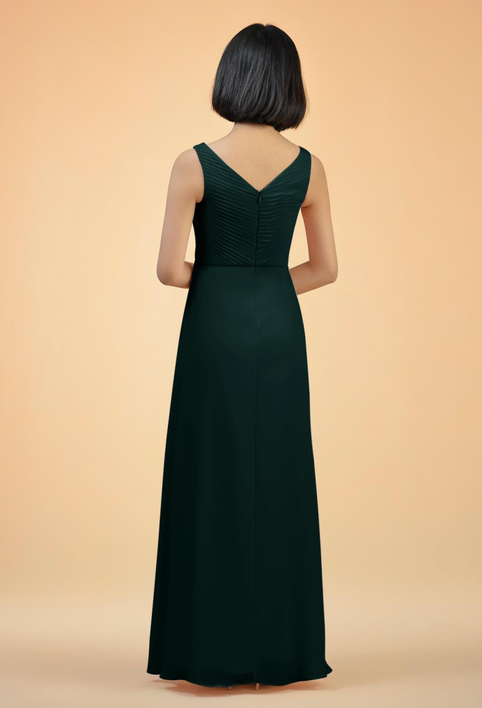 AW Lauren Dark Emerald  Junior Bridesmaid Dresses
