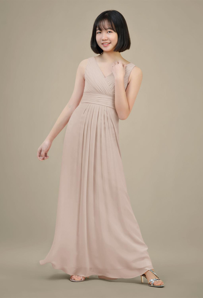 AW Chloe Biscotti  Junior Bridesmaid Dresses