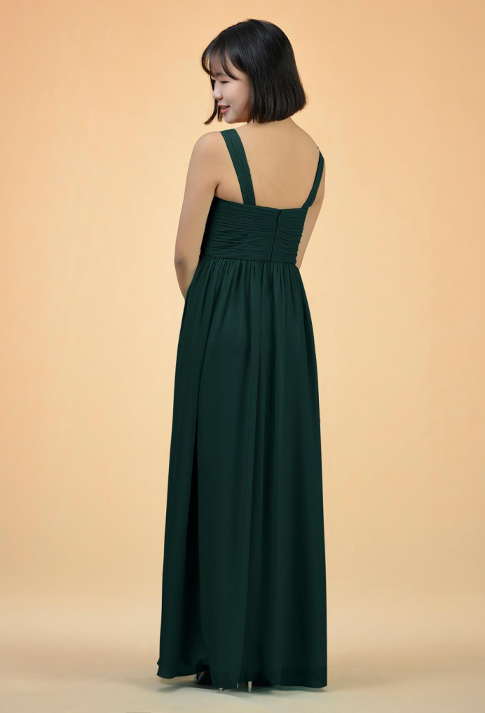 AW Abigail Dark Emerald  Junior Bridesmaid Dresses