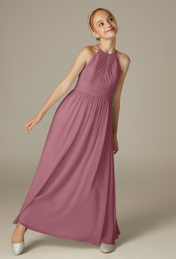 AW Madeline Desert Rose  Junior Bridesmaid Dresses