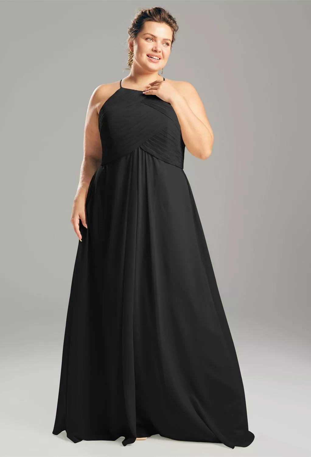 AW Aderes Black  Maternity Bridesmaid Dresses