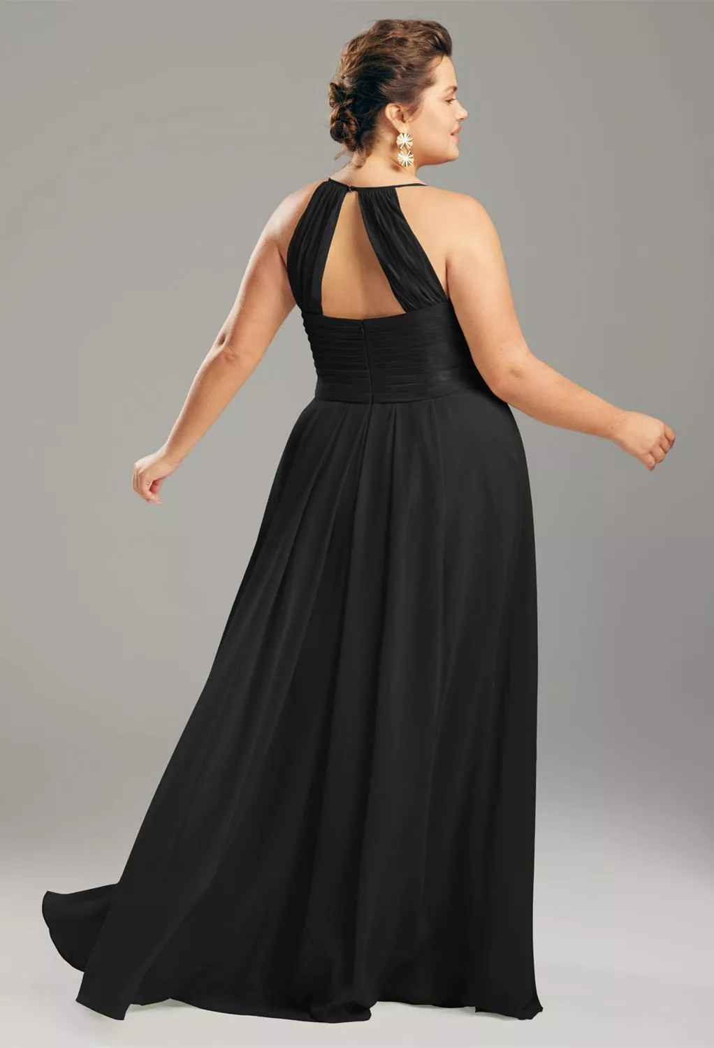 AW Aderes Black  Maternity Bridesmaid Dresses
