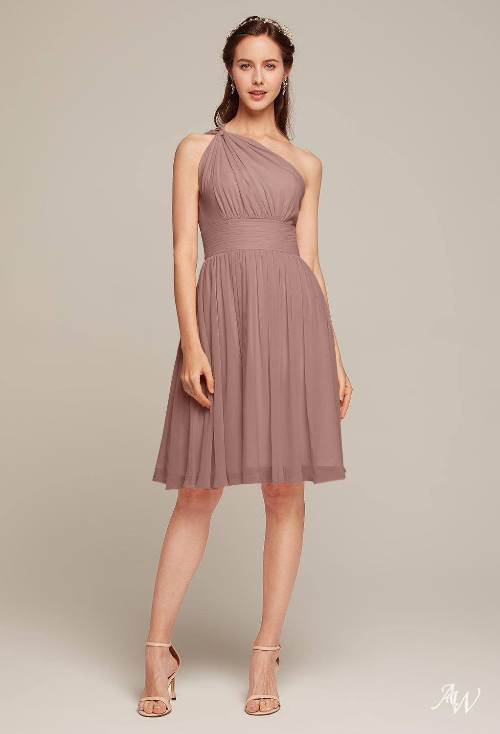 AW Winnie Dusty Rose Bridesmaid Dresses image2