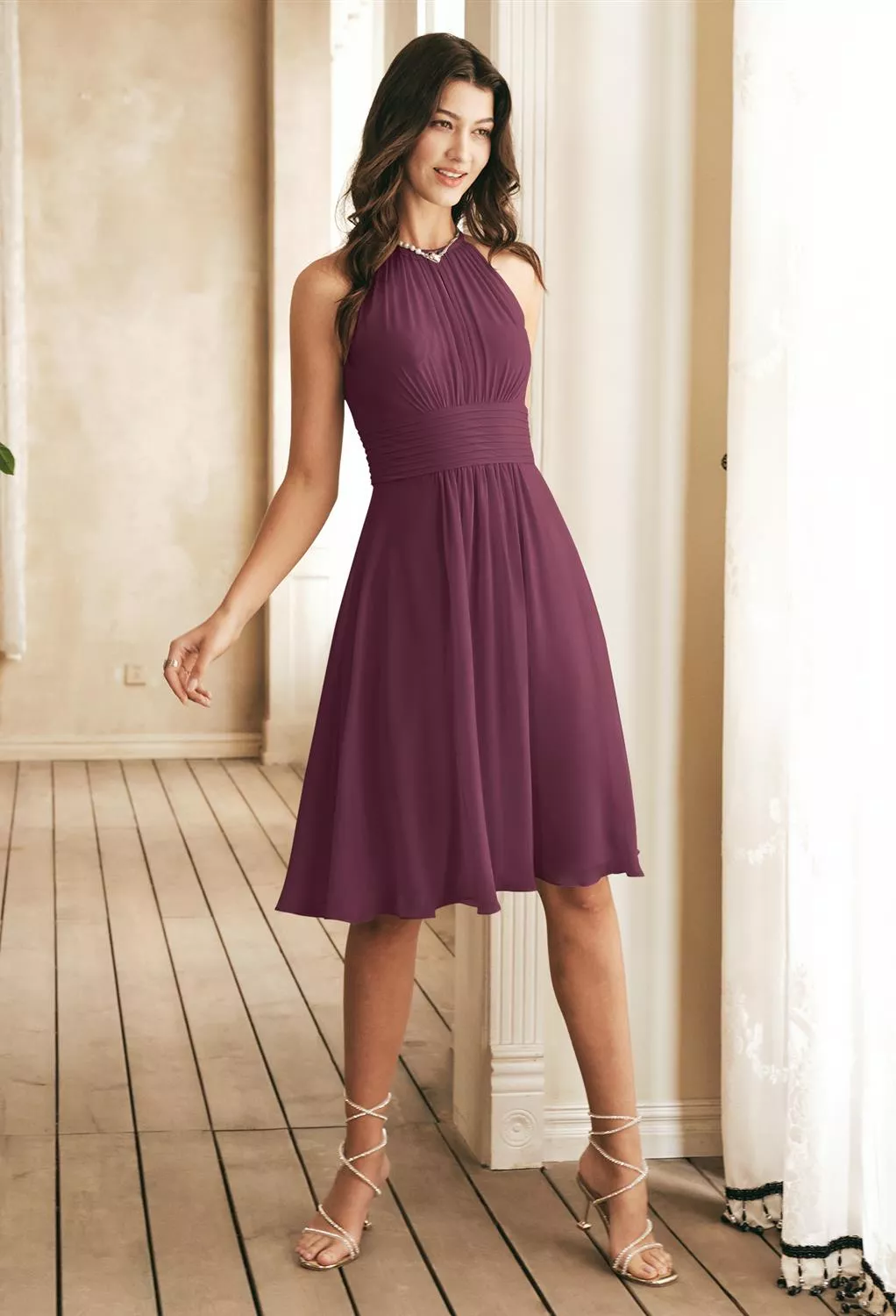 AW Keziah Chianti  Black Tie Wedding Guest Dresses