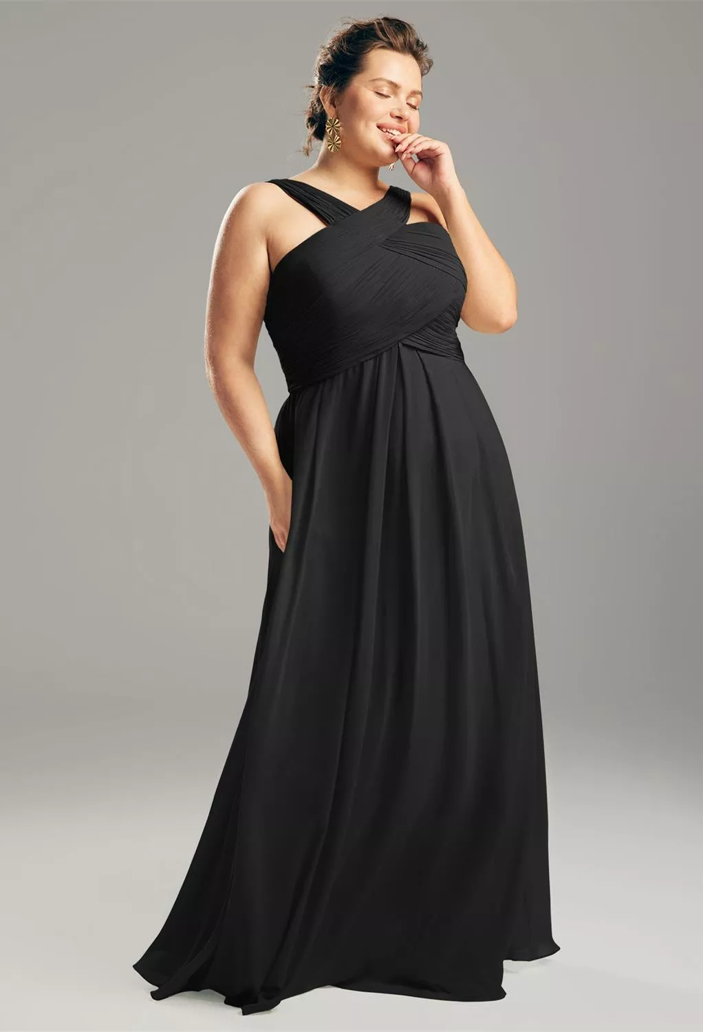 AW Vienna Black  Maternity Bridesmaid Dresses