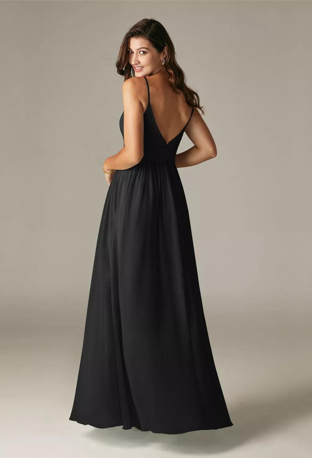 AW Comodo Black  Maternity Bridesmaid Dresses
