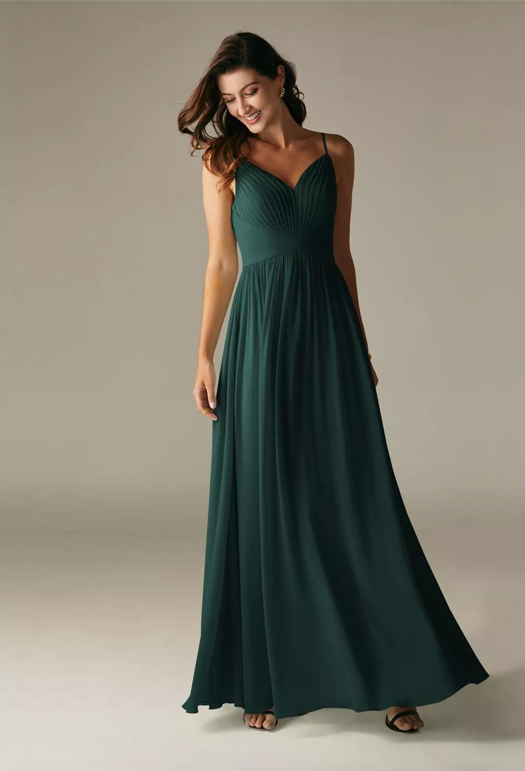 AW Comodo Dark Emerald  Maternity Bridesmaid Dresses