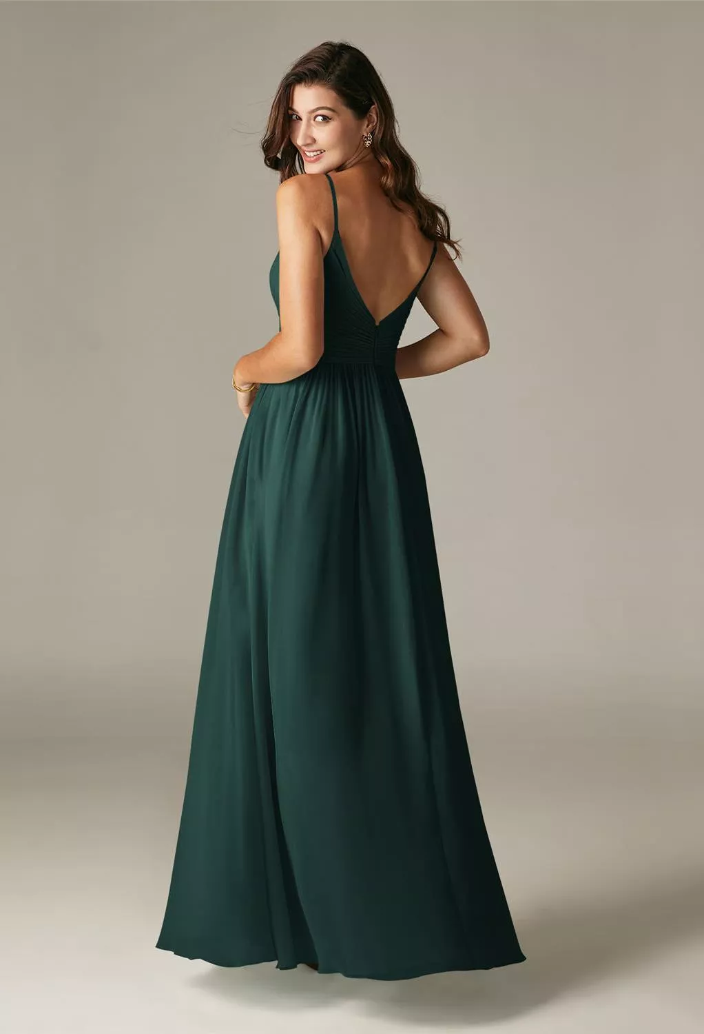 AW Comodo Dark Emerald  Maternity Bridesmaid Dresses