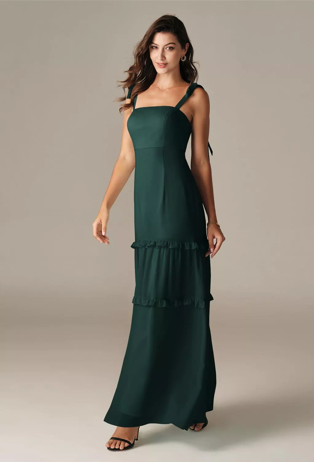 AW Empress Dark Emerald  Fall Wedding Guest Dresses