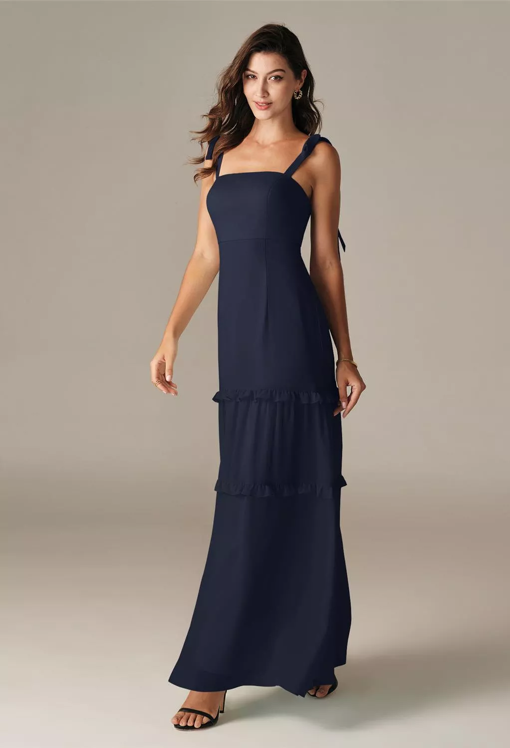 AW Empress Dark Navy  Spring Wedding Guest Dresses