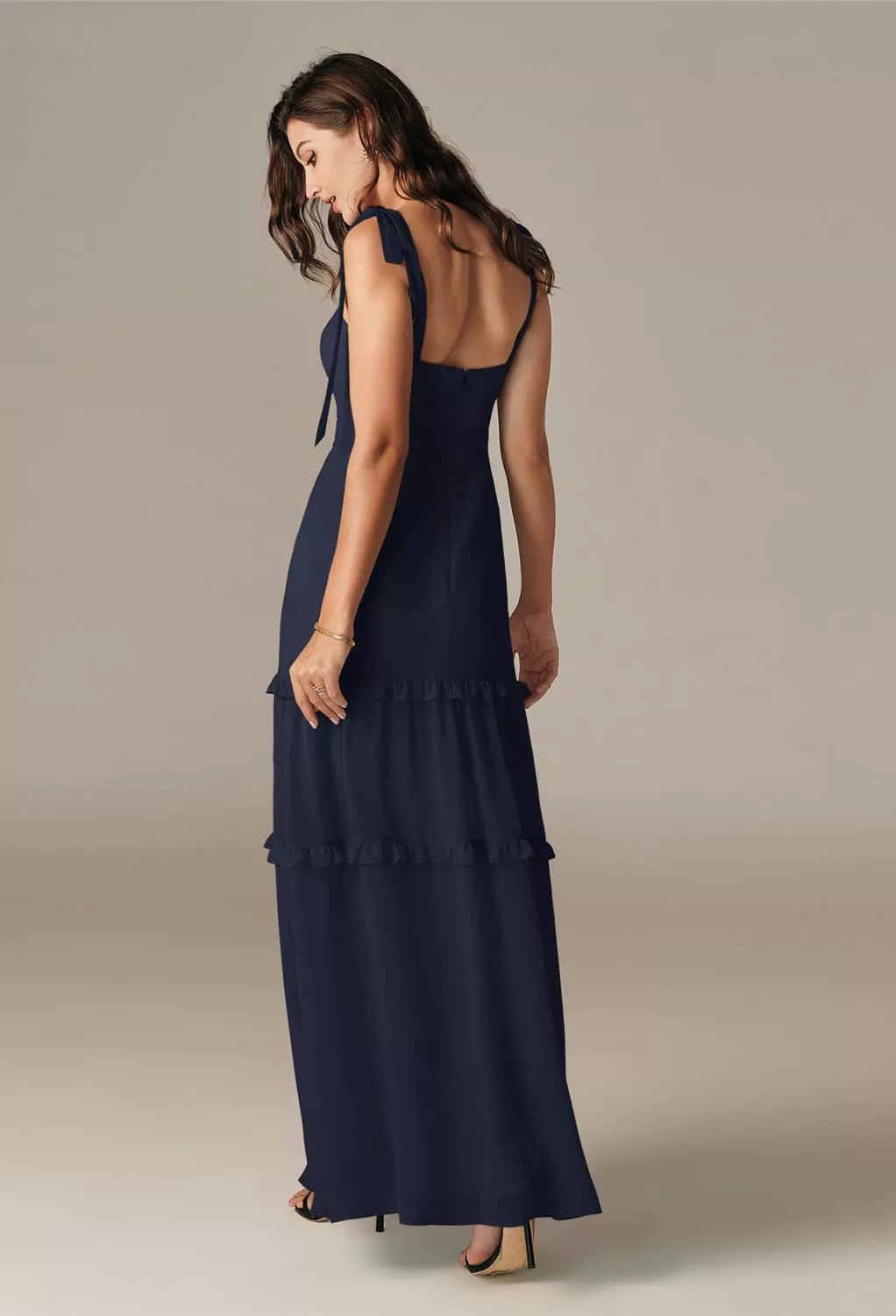 AW Empress Dark Navy  Spring Wedding Guest Dresses