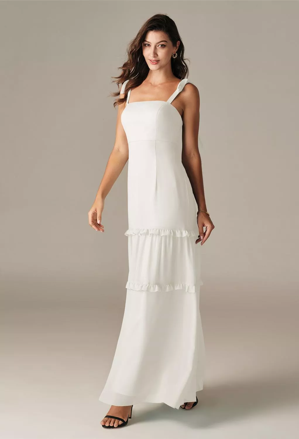 AW Empress Ivory  Fall Wedding Guest Dresses