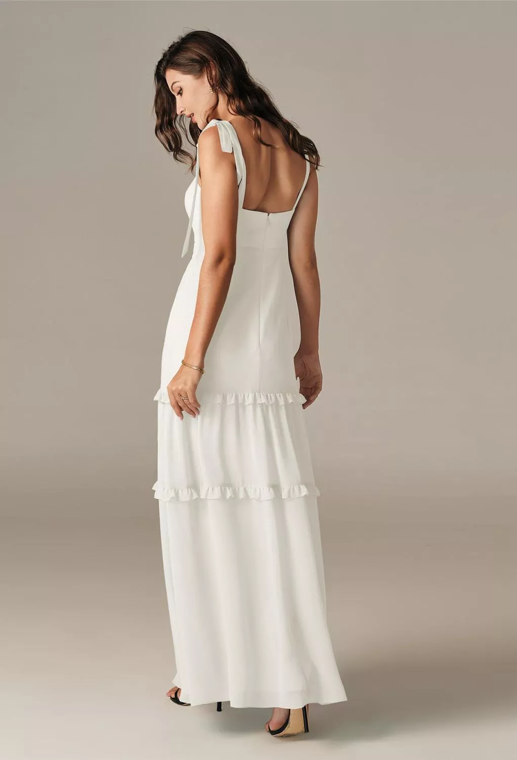AW Empress Ivory  Fall Wedding Guest Dresses