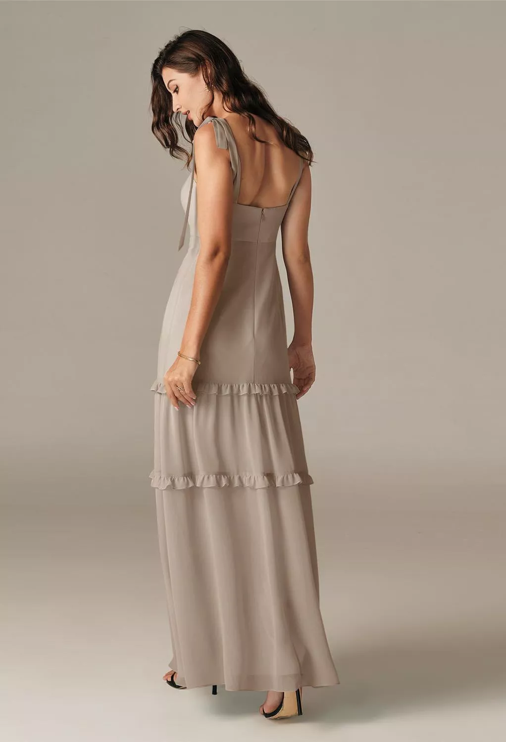 AW Empress Taupe  Wedding Guest Dresses