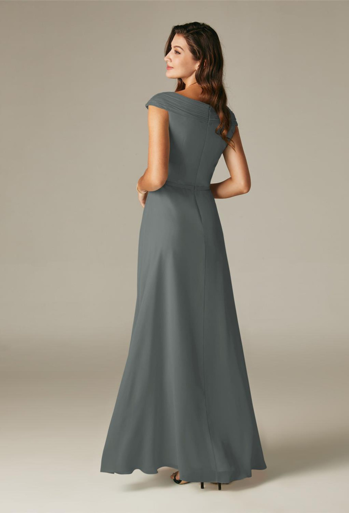 AW Humidity Steel Gray  Formal Dresses