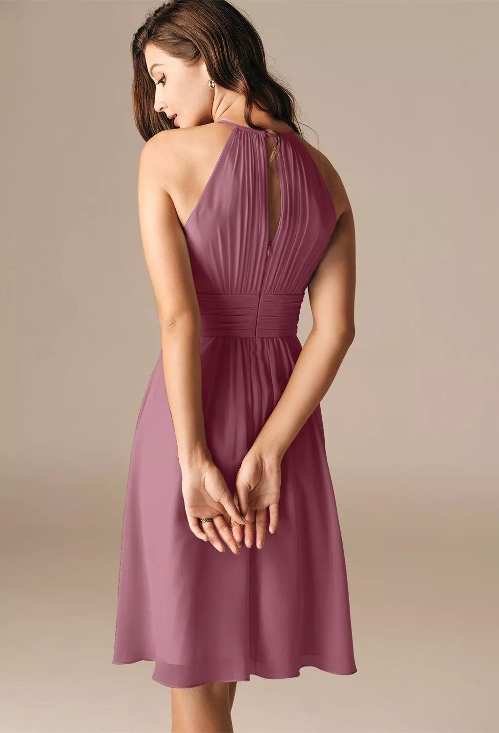 AW Leda Desert Rose  Spring Wedding Guest Dresses