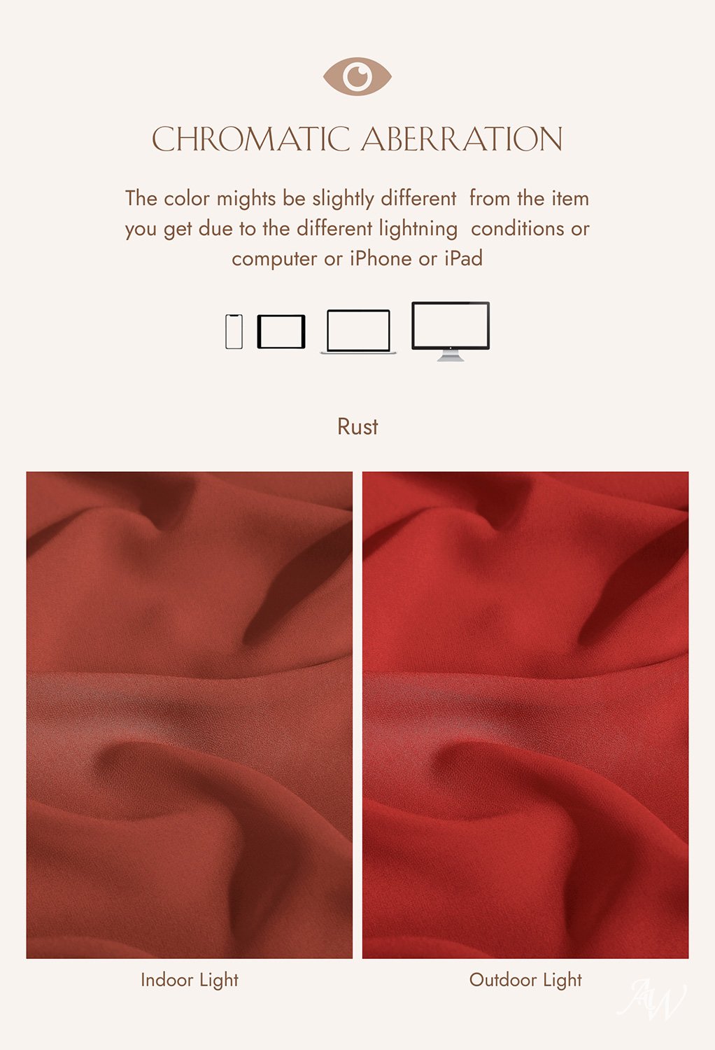 AW Adelle Rust Bridesmaid Dresses image7