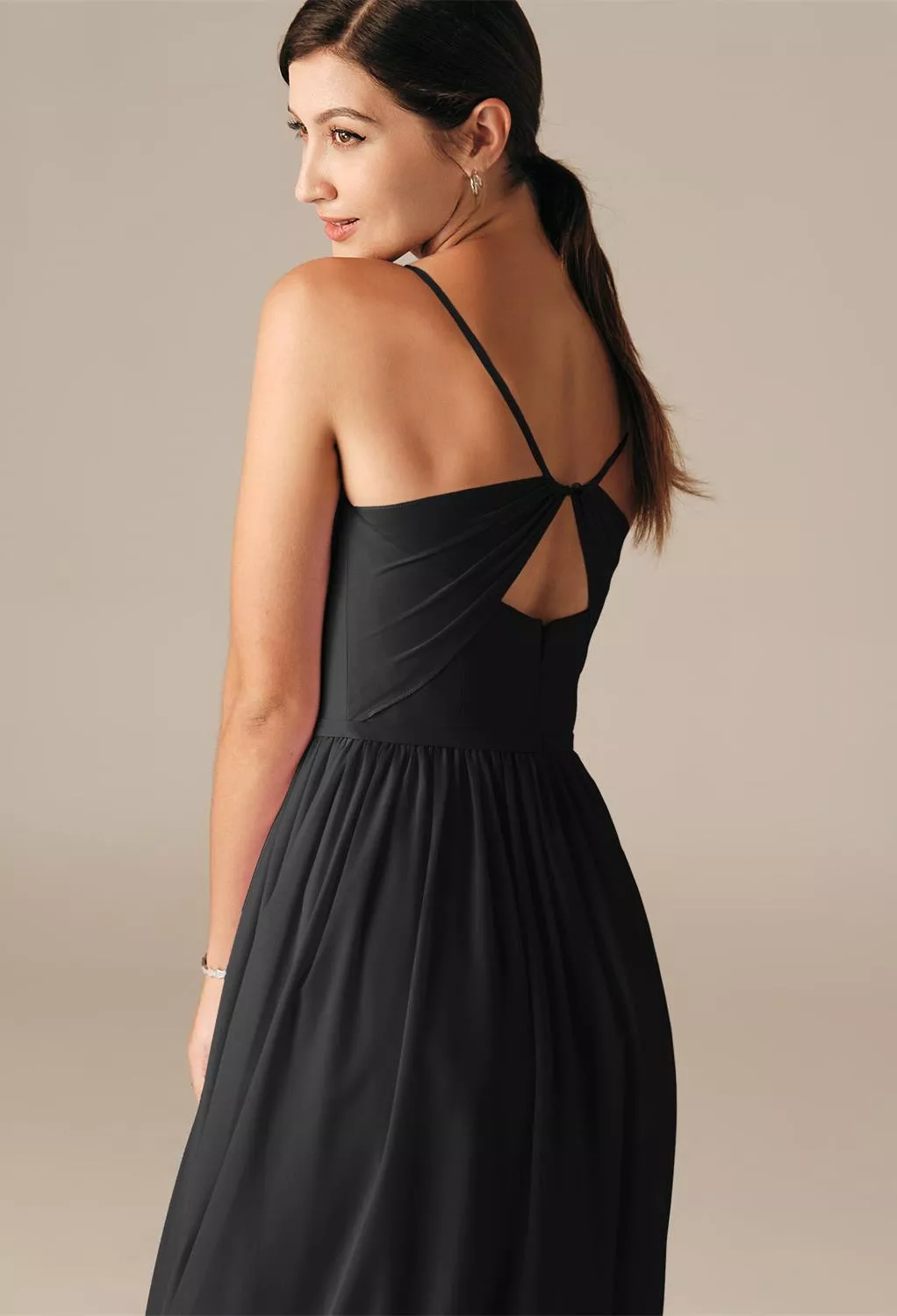 AW Mary Black  Maternity Bridesmaid Dresses