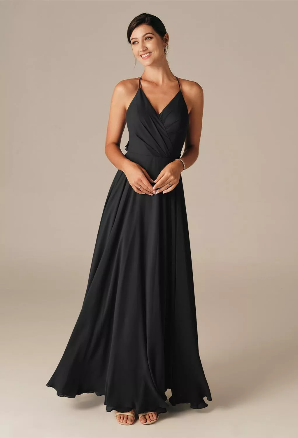 AW Larry Black  Maternity Bridesmaid Dresses