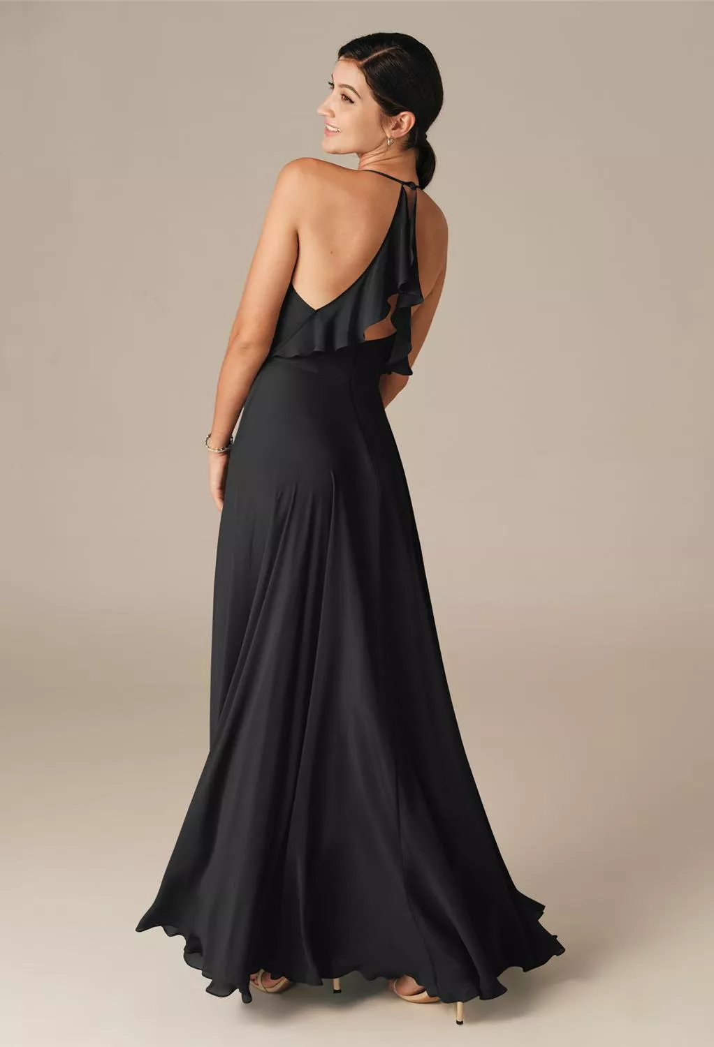 AW Larry Black  Maternity Bridesmaid Dresses