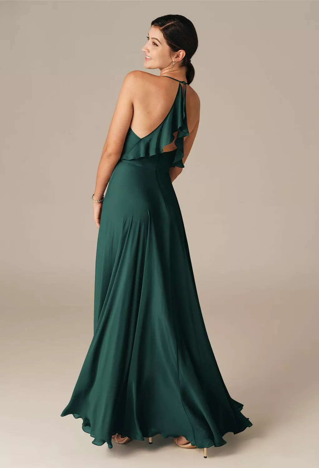 AW Larry Dark Emerald  Maternity Bridesmaid Dresses