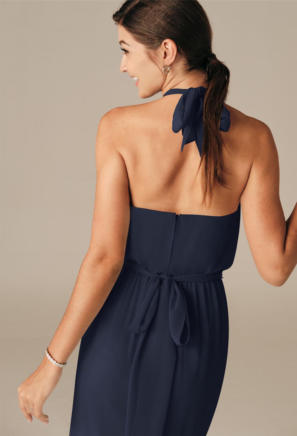 AW Larya Dark Navy  Casual Wedding Guest Dresses
