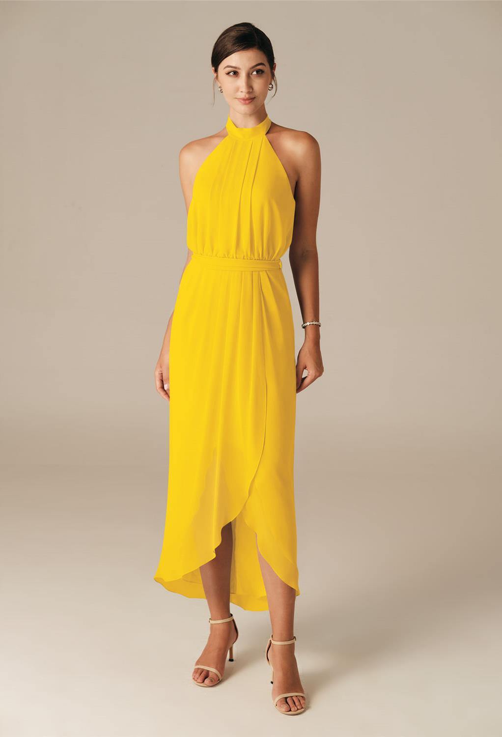 AW Larya Mustard Yellow  Spring Wedding Guest Dresses