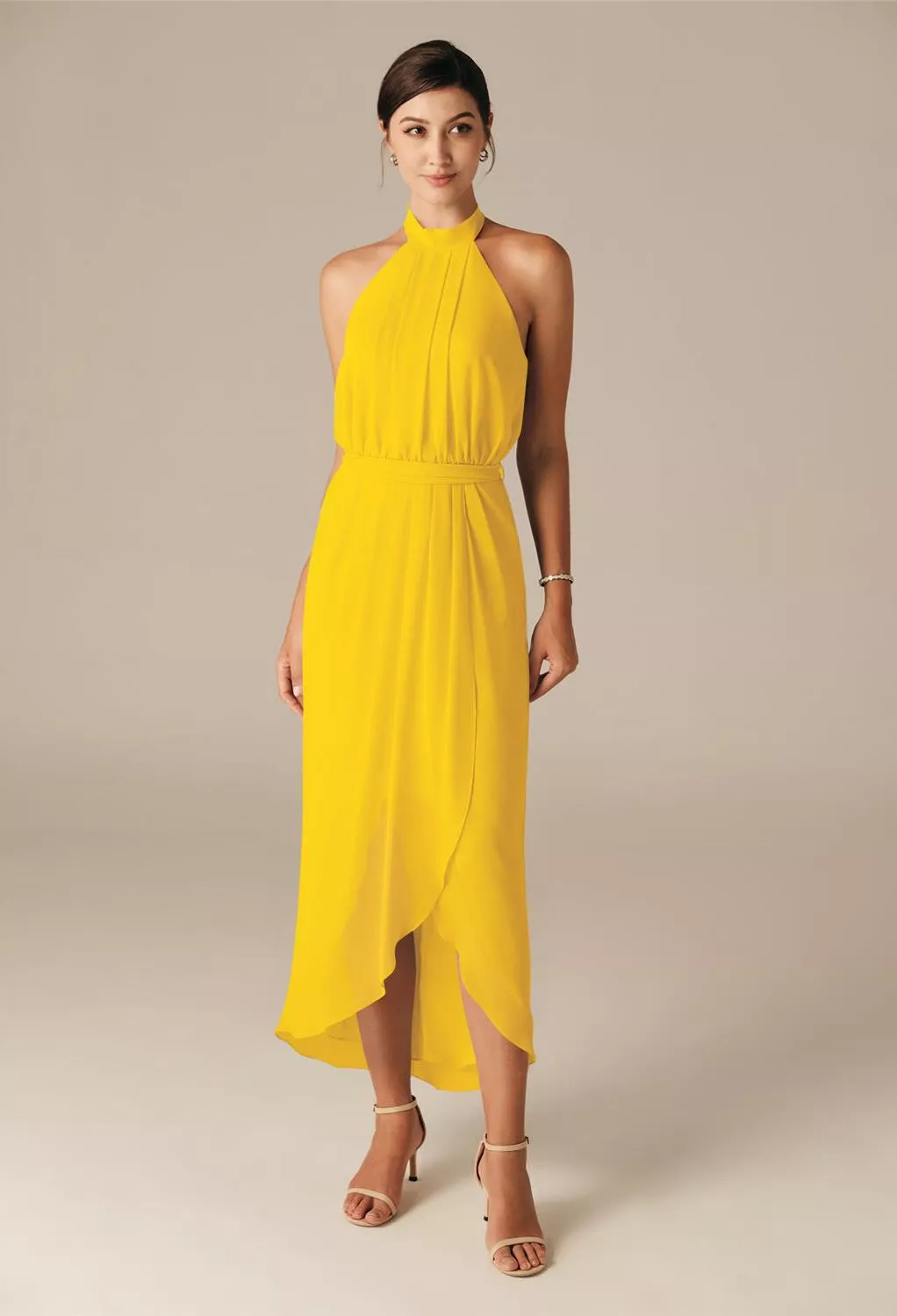 AW Larya Mustard Yellow  Spring Wedding Guest Dresses
