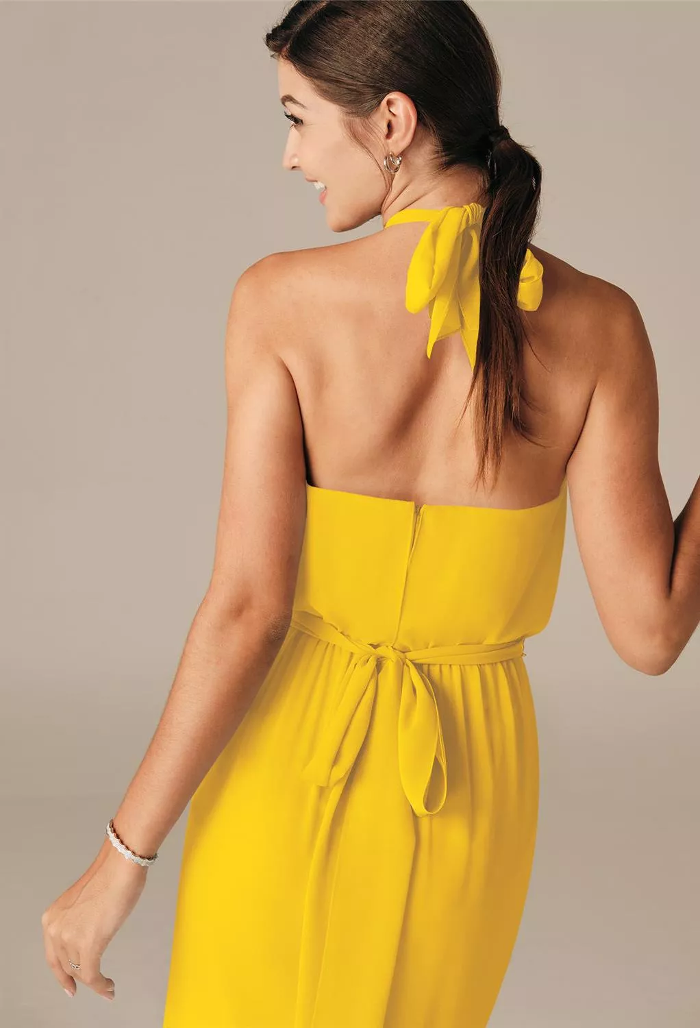 AW Larya Mustard Yellow  Spring Wedding Guest Dresses
