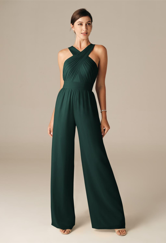 AW Lorraine Dark Emerald  Dresses