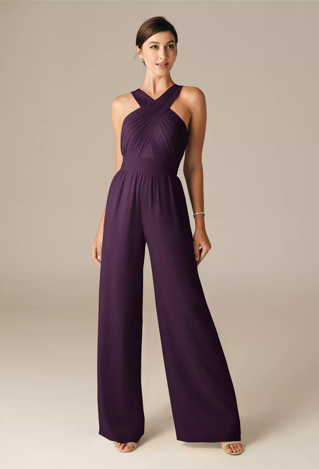 AW Lorraine Grape  Spring Wedding Guest Dresses