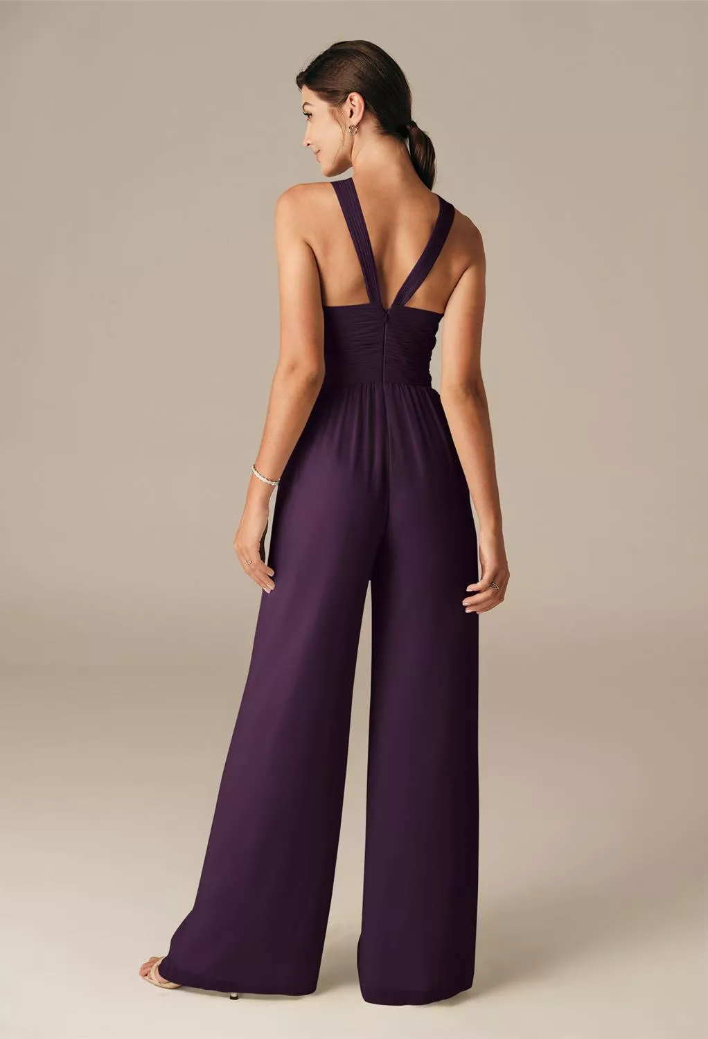 AW Lorraine Grape  Spring Wedding Guest Dresses